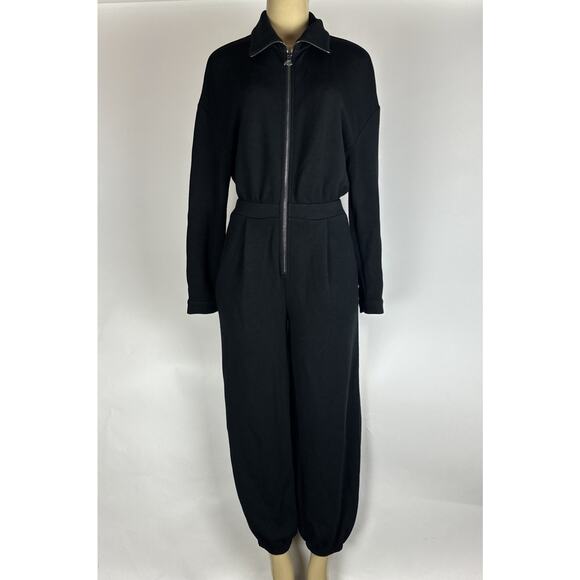 Varley Double Soft Jessie Jumpsuit Women’s Size Small Black - Picture 1 of 11